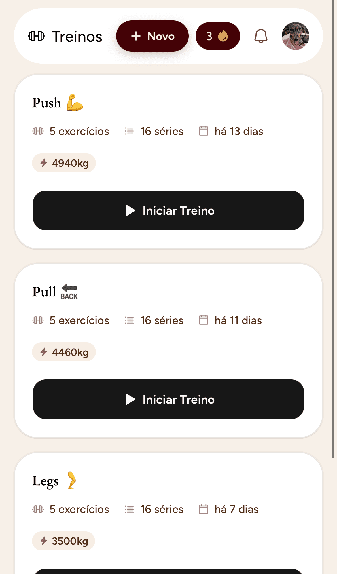 Workouts and wellbeing